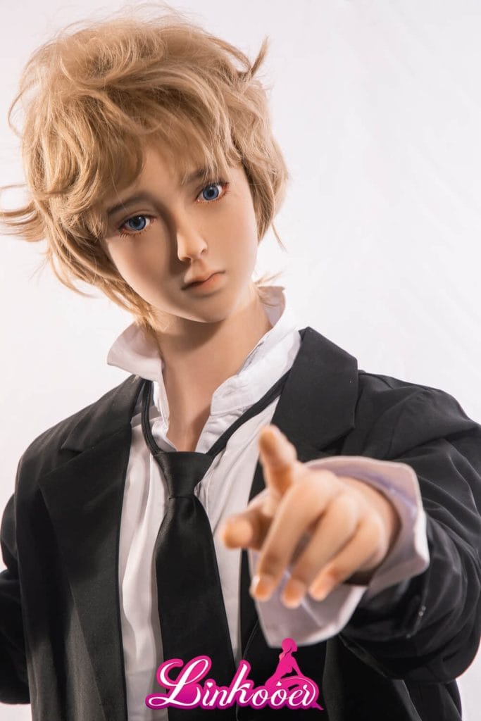 Ming 165cm Handsome Blonde Boy TPE Male Sex Doll LinkooerDoll