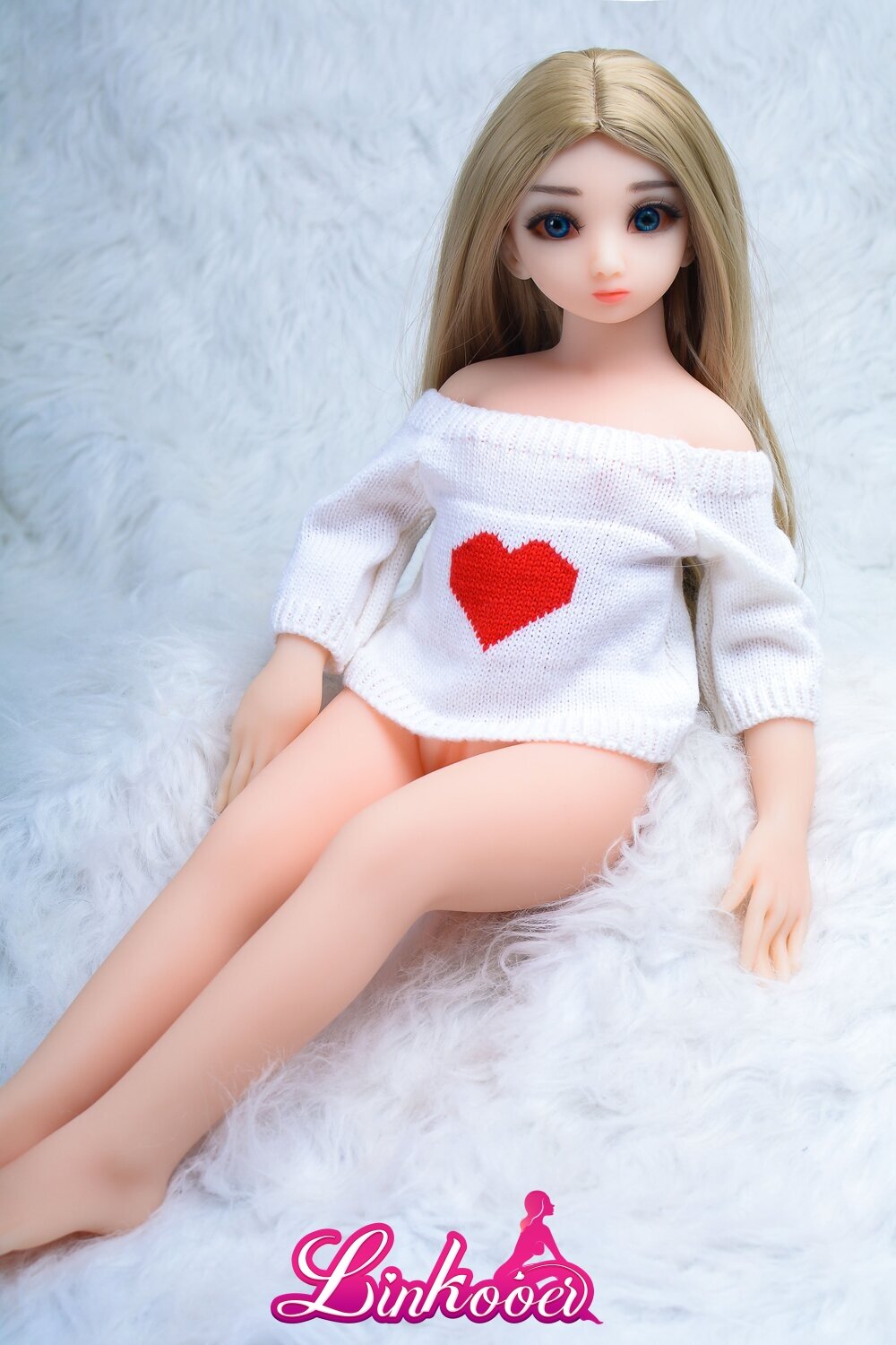 64cm Adorable Petite Girl TPE Mini Love Doll - LinkooerDoll