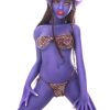 136cm Purple Skin Fantasy Elf TPE Collectible Real Doll