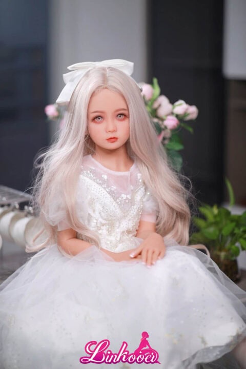 115cm White Hair Lovely Girl Linkooer Young Sex Doll (16)