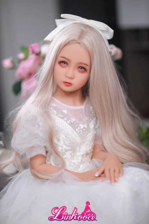 115cm White Hair Lovely Girl Linkooer Young Sex Doll (17)