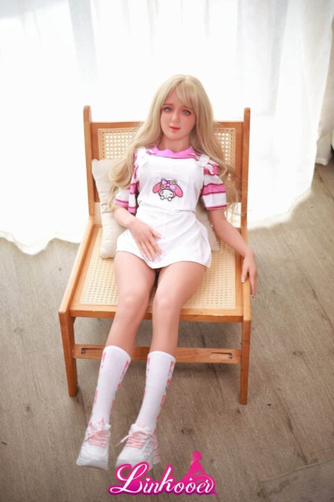 128cm Amerian Blonde Girl Linkooer Cute Sex Doll (7)