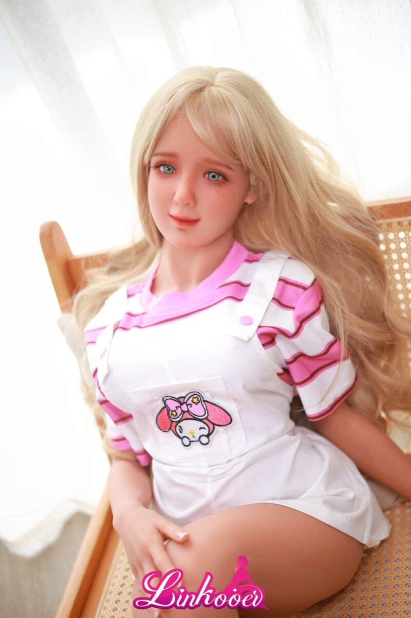 128cm Amerian Blonde Girl Linkooer Cute Sex Doll (8)