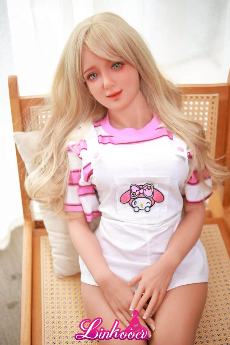 128cm Amerian Blonde Girl Linkooer Cute Sex Doll (9)