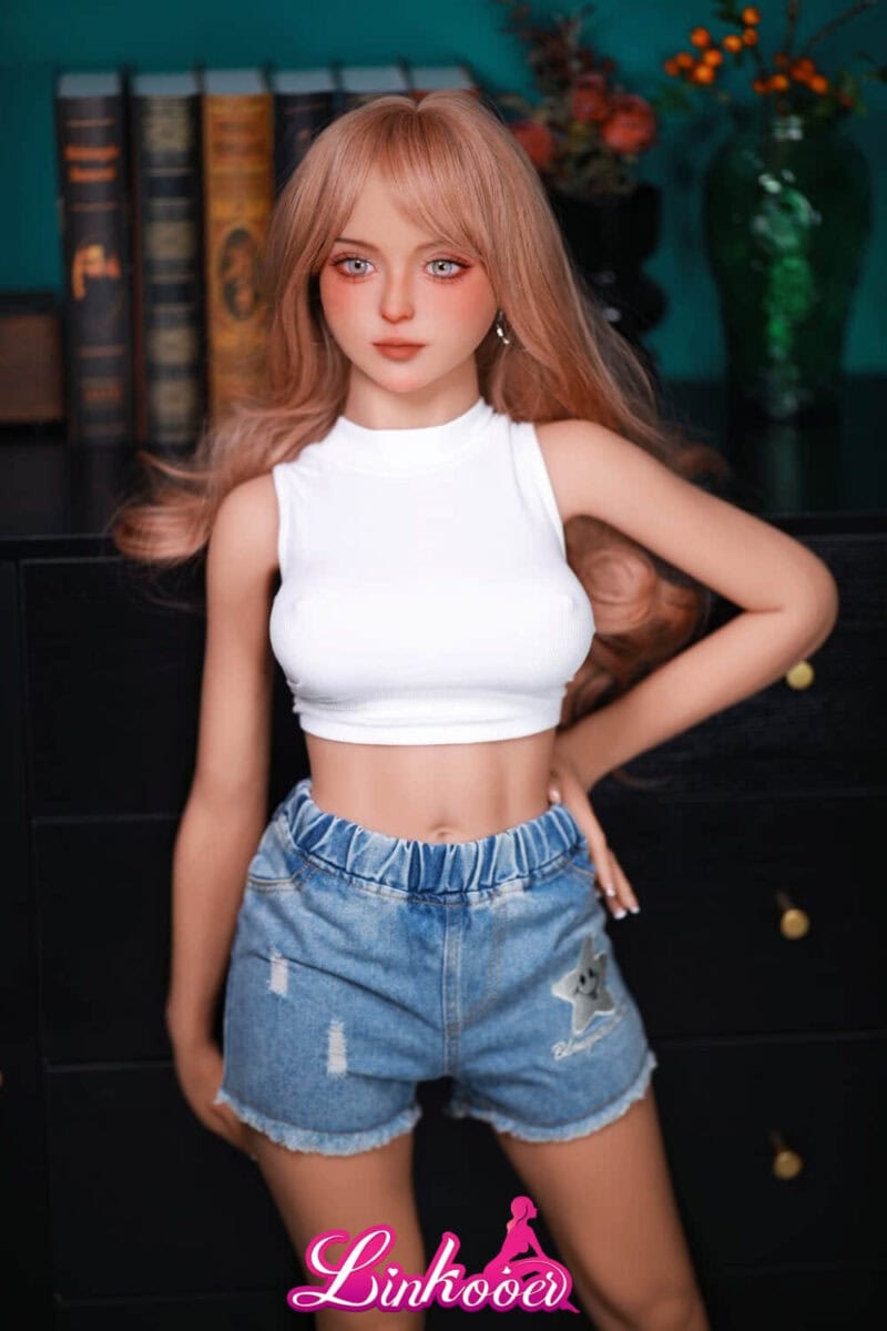 128cm Blonde Sweetheart Linkooer Dwarf Sex Doll (12)