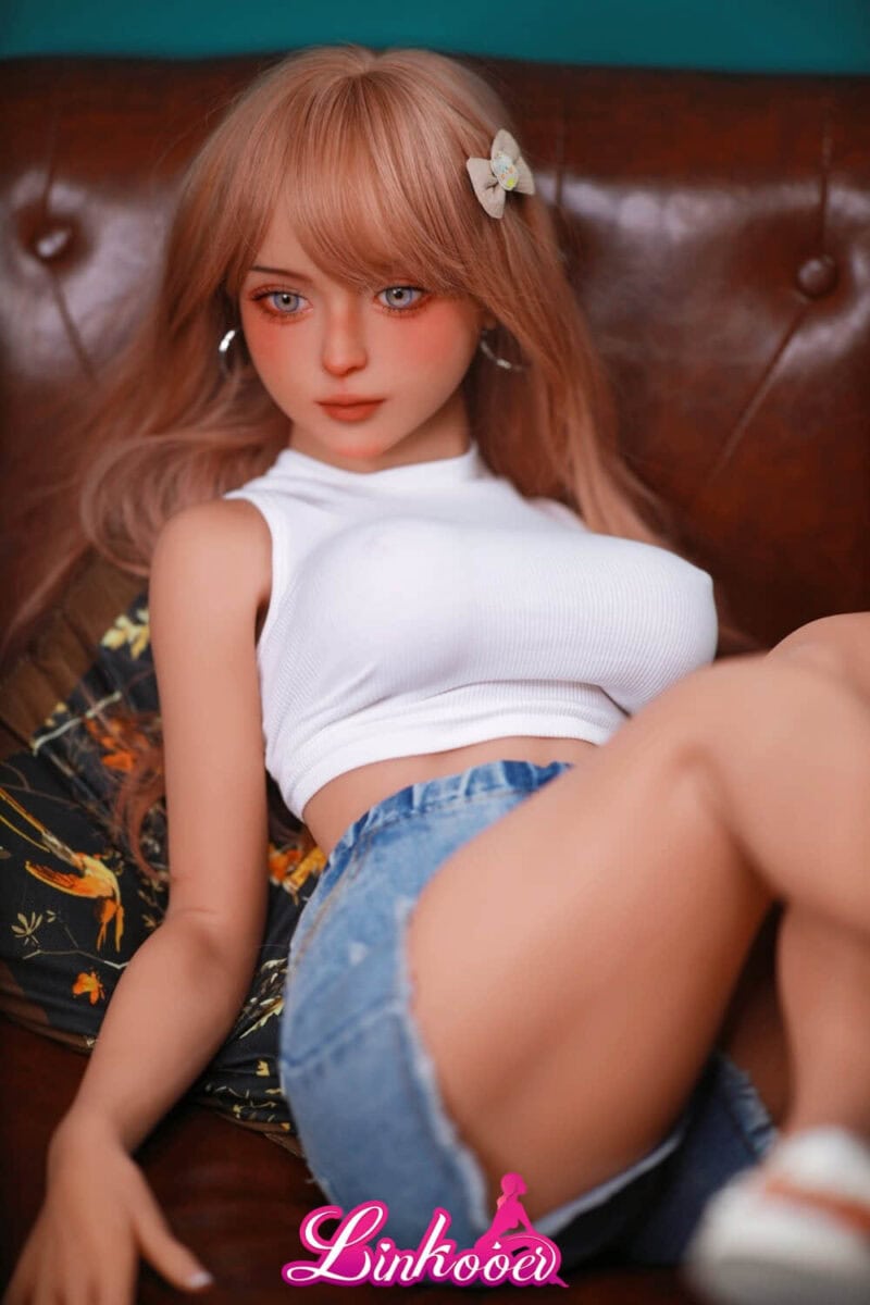 128cm Blonde Sweetheart Linkooer Dwarf Sex Doll (8)