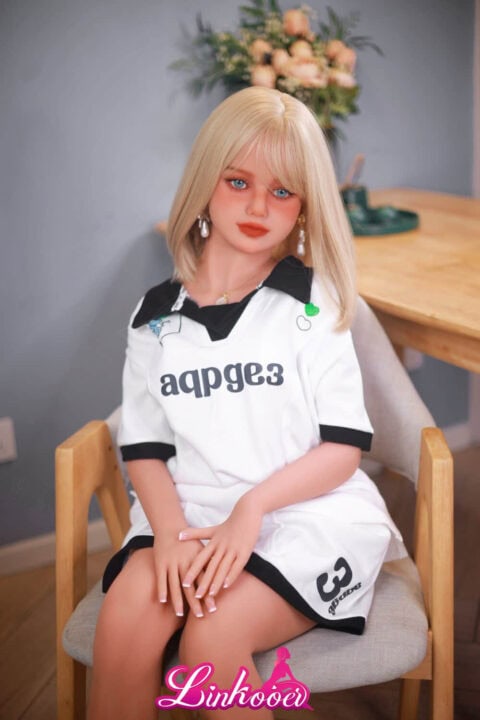 130cm American Cute Girl Linkooer Dwarf Sex Doll (14)