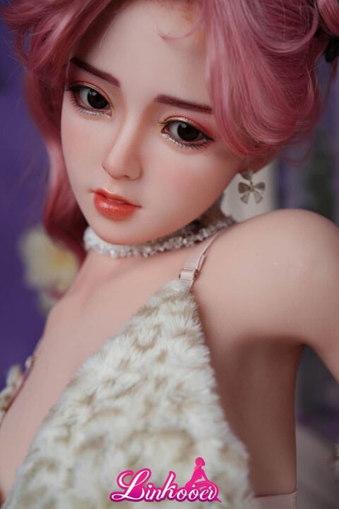 150cm Implanted Pink Hair Linkooer Silicone Love Doll (7)