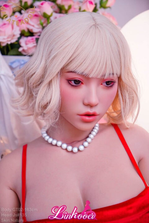 163CM Blonde Sweet Girl Linkooer Sex Doll (8)