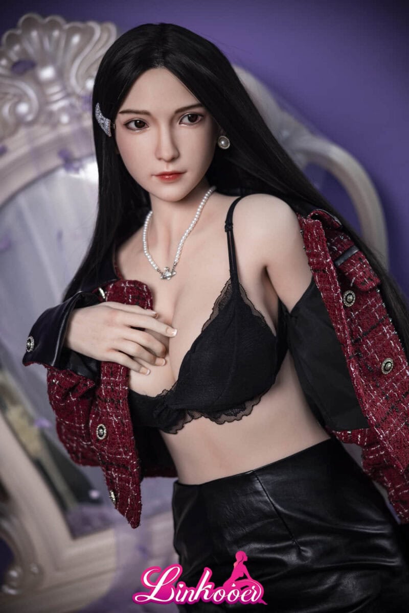 170cm Gel Boobs Implanted Hair Adult Doll (10)