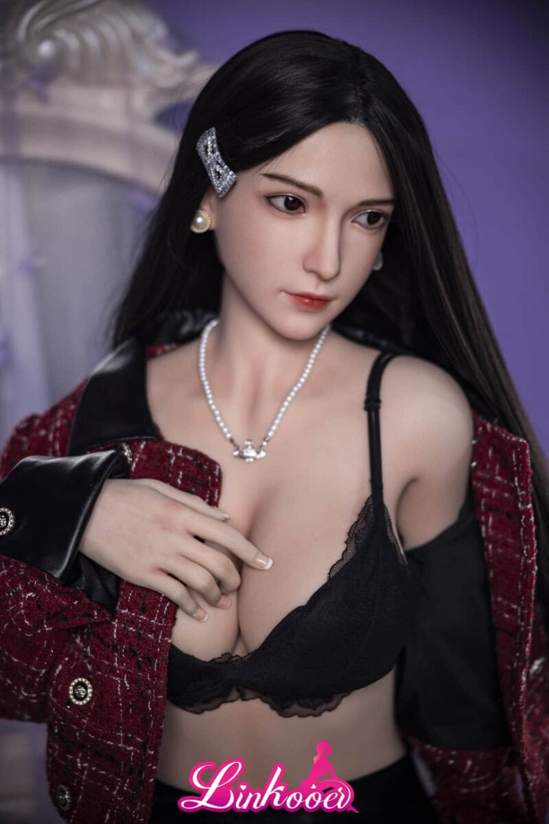 170cm Gel Boobs Implanted Hair Adult Doll (9)