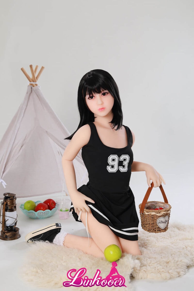 Linkooer Doll 138cm Flat Chest Slim Sex Doll (12)